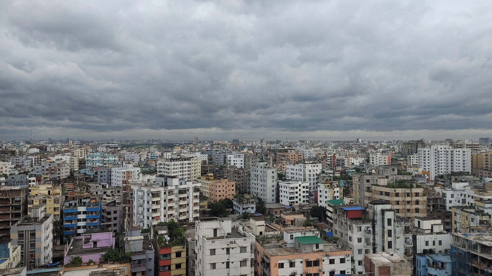 Dhaka city skyline